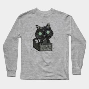 LITTLE CAT GREEN Long Sleeve T-Shirt